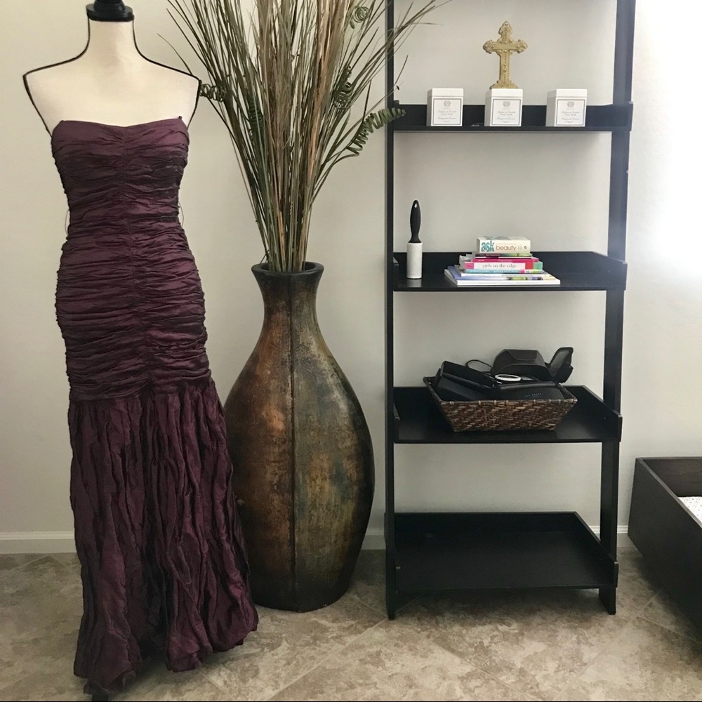 BCBGMaxAzria Strapless Evening or Formal Gown